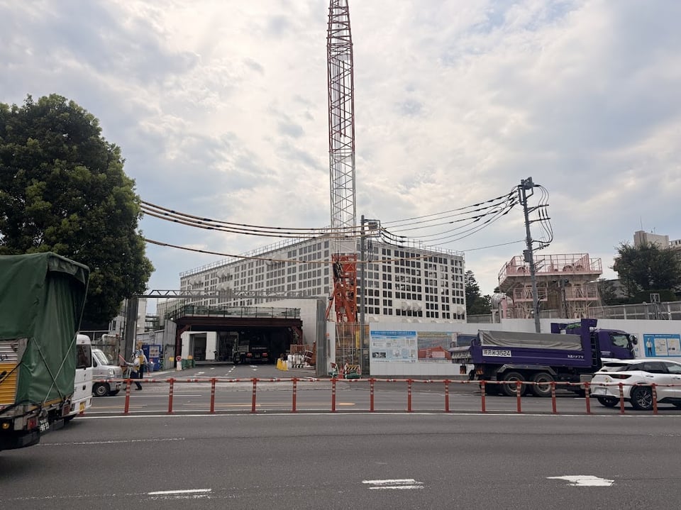野方環七地下調節池作業所(発進立坑事務所内)