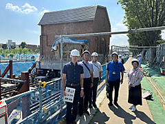 旧中野刑務所正門の移築・修復工事